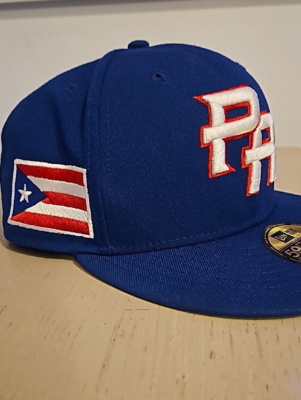 New Era Royal Blue PR Fitted Baseball Cap